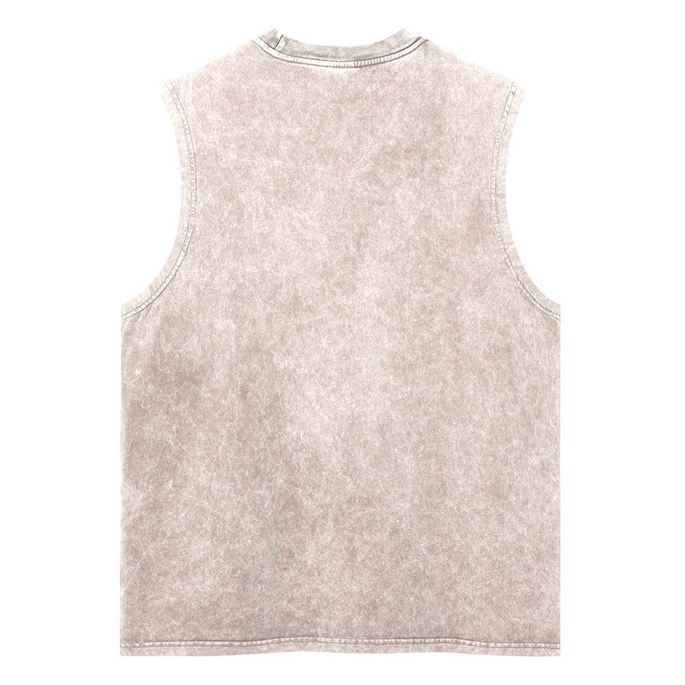 Colorful Insects Unisex Washed Tank Top